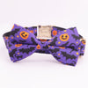 Spooky Halloween Bow Tie Dog Collar