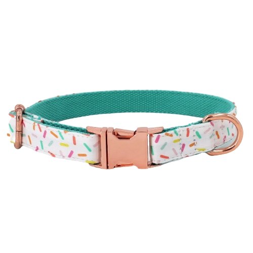 Icecream Dog Collar With Bow Tie - Lilly The Dog