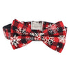 Christmas Dog Collar With Bow Tie - Lilly The Dog