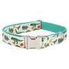 Dino Dog Collar With Bow Tie - Lilly The Dog