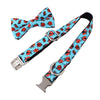 Ladybug Dog Collar With Bow Tie - Lilly The Dog
