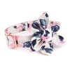 Petals Dog Collar With Flower - Lilly The Dog