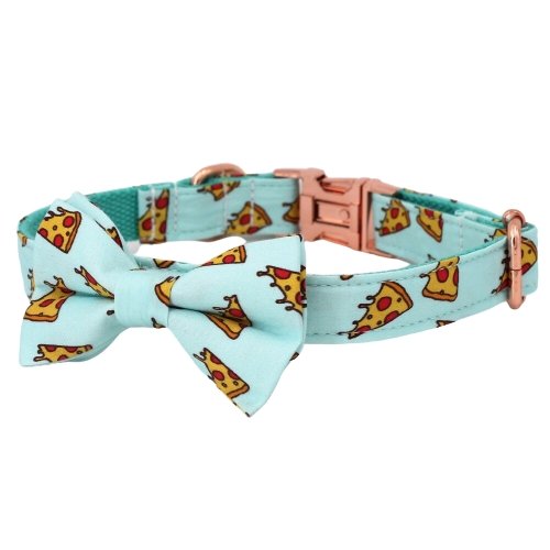 Hawaiian Pizza Dog Collar for Boy Cute Dog Collar Food 